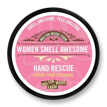 Walton Wood Farm, 4 oz Hand Rescue: (Women Smell Awesome)
