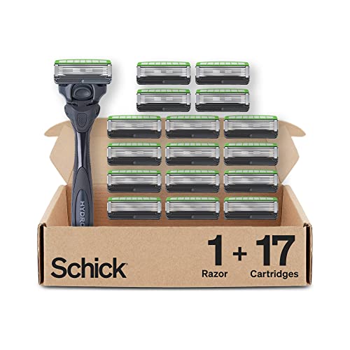 Schick Hydro Sensitive Razor Refills - 18 Count with Skin Guards & Aloe - Sensitive Skin