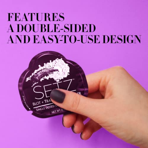 Translucent Setting Powder Packets for Makeup Touch-Ups, 18 Count