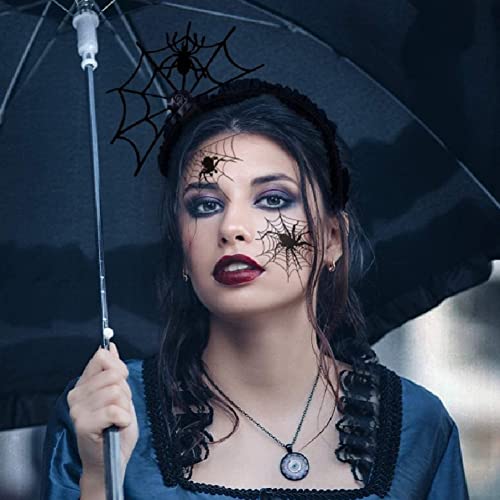 Halloween Spider Web Headband for Women - Spider Hair Accessories Costume