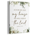 Big Christ Wall Decor Canvas - Biblical Scripture Artwork for Home, 36x24 - Religious Wall Art