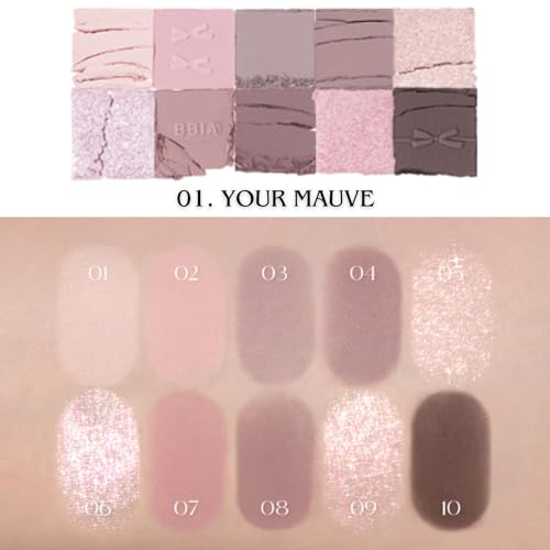 BBIA Essential Eye Palette 01 Your Mauve - Matte & Shimmer Eyeshadow Set
