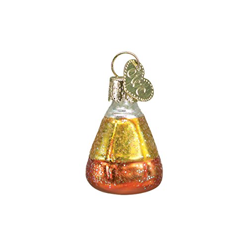 Halloween Glass Blown Ornament Set - Miniature Harvest Themed Tree Decorations, Handcrafted Holiday Collection