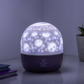 Night Light Projector Lamp with Jack Skellington Scenes & Creepy Sounds - Halloween Decor