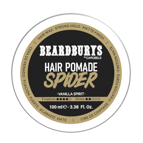 Spider Hair Styling Wax with Medium Hold & Natural Finish - Unscented, 3.5 Fl Oz - Variation: Spider