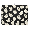 Kawani Halloween Ghost Dish Drying Mat 18x24 Inches Reversible Microfiber Kitchen Mat