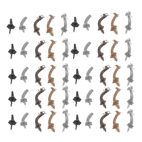 Artificial Pumpkin Stems for Crafts and Halloween Decor - 50 Pieces
