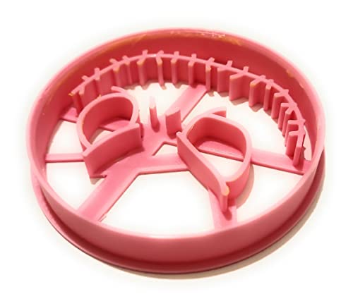 Halloween Jack Skellington Inspired Cookie Cutter - Durable Plastic Mold for Cookies & Fondant