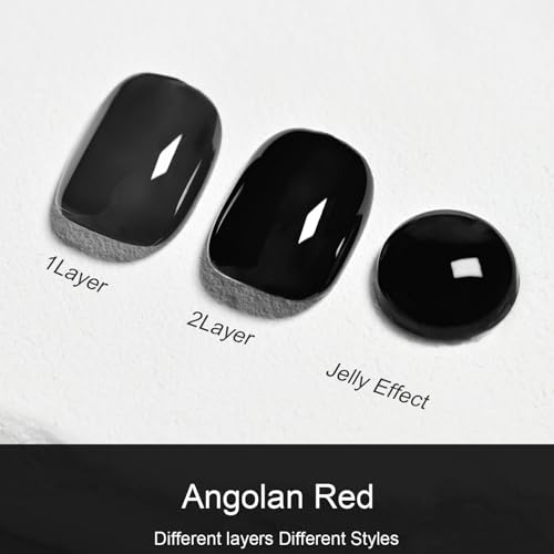 Black 15ML Gel Nail Polish - Same Color Soak Off Gel for Manicure & DIY