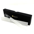 Bona Fide Beauty Czech Glass Nail File with Hardcase, Rose Design Nail Filer with New Clear Case, Gift for Women