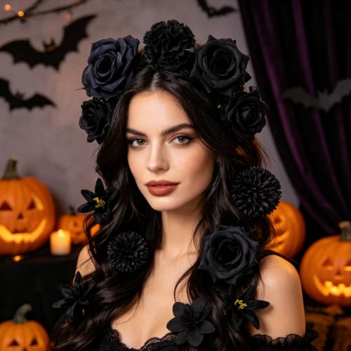 Fake Flower Heads Set - 50pcs Artificial Silk Flowers for DIY Decor