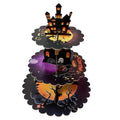 Halloween 3-Tier Cupcake Stand Haunted House Party Decor