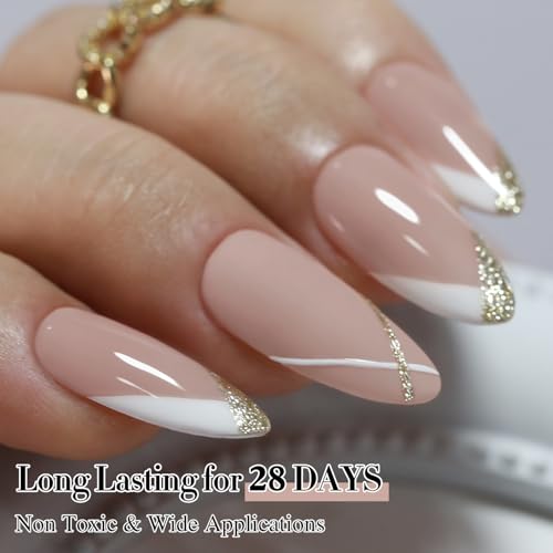 Double Rhythm Milky Khaki 15ML Gel Polish - Same Color, Soak Off Manicure