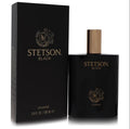 Stetson Black Cologne for Men - Woody & Spicy Fragrance with Sandalwood & Suede - 3.4 Fl Oz