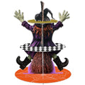 Halloween Witch Broom Cupcake Stand - 3 Tiers, Party Decoration, Witch Theme (Variation: Witch Broom)
