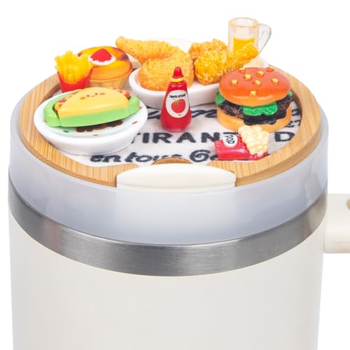 Food & Drink Charms for Stanley Cups 30oz - Fast Food Yellow Variation