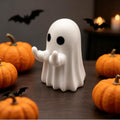 Halloween Ghost Figurine - White Ghost Spooky & Cute Home Decor Statue - Variation of THIS listing