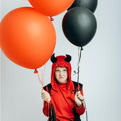 Orange Jumbo Latex Balloons - 36 Inch Big Party Decorations, 9 Pack - Variation: Orange