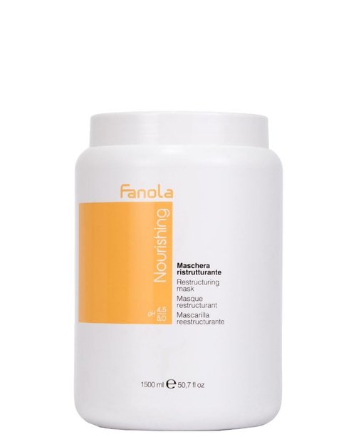 Fanola Deep Conditioning Hair Mask - Hydrating Treatment with Milk Proteins - Restores & Nourishes Damaged Hair (50.7 Fl Oz)