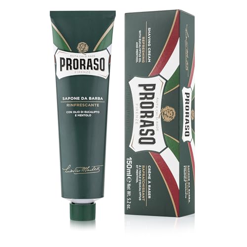 Proraso Refreshing Shaving Cream for Men - Eucalyptus & Menthol, 150ml - Variation: Shaving Cream Refresh