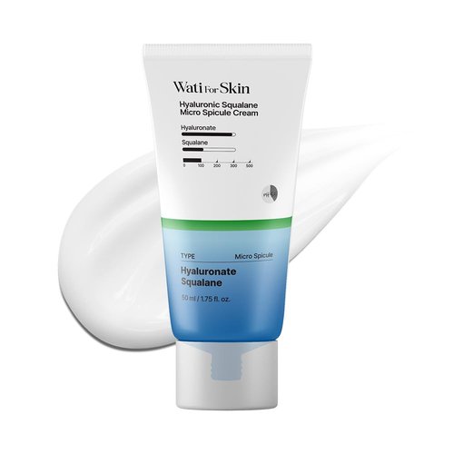 Regine Switzerland Hyaluronic Squalane Microshot Cream - Deep Hydrating Face Moisturizer for Radiant Skin - 1.75 fl. oz (50ml)