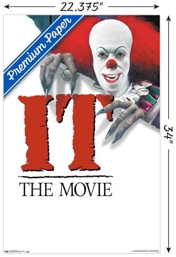 One Sheet Wall Poster 34 x 22.4 Inches - Premium Decor & Clip Bundle