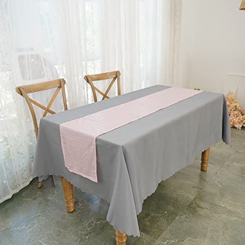Pink Sequin Table Runner 12 Pack 12x108 Inches - Glitter Wedding & Party Decor