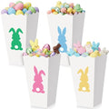 24 Pcs Easter Bunny Paper Popcorn Boxes - Treat & Party Favor Boxes