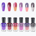 Color Changing Gel Nail Polish Set - 6 Pack, Quick Dry, No UV Needed