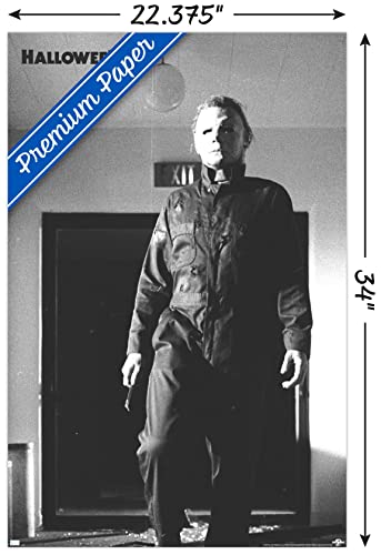 Halloween Michael Wall Poster - Premium Unframed 34 x 22.4 Inches