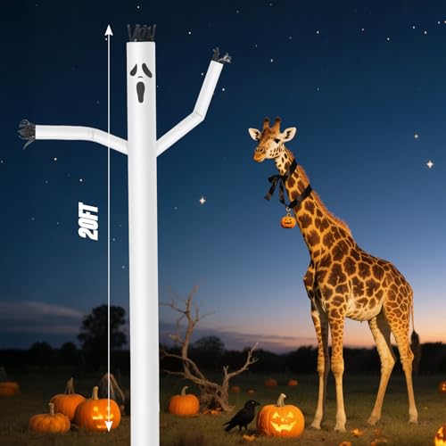 20ft Ghost Inflatable Tube Dancing Man - NO Blower Variation
