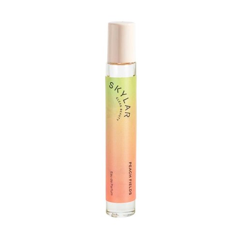 Skylar Peach Fields Eau de Parfum - Hypoallergenic, Vegan Perfume for Sensitive Skin | Sweet Mandarin & Peach Notes - 10mL / 0.33 Fl oz