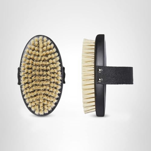 Keys Soulcare Energizing Dry Body Brush, Gently Exfoliates & Opens Pores for Soft, Smooth, Brighter & Glowing Skin, Vegan, Cruelty-Free