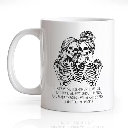 I Hope We're Friend 11oz Double-Sided Ceramic Coffee Mug - White47