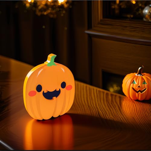 Halloween Wooden Sign Set for Tiered Tray Decor - Ghost Pumpkin Cat