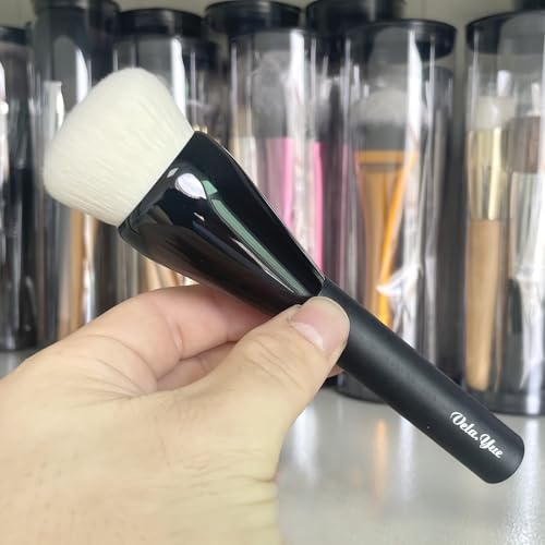 Large Foundation Makeup Brush - Vegan Synthetic Bristles, Professional Face Tool