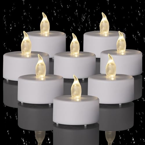Flameless LED Tea Lights Candles 150 Pack Warm White Battery Operated