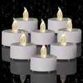 Flameless LED Tea Lights Candles 150 Pack Warm White Battery Operated