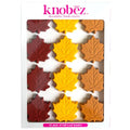Fall Leaf Cabinet Knob Covers - 12 Pack Decorative Autumn Drawer Handles