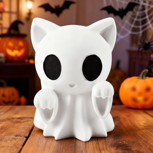 Halloween Ghost Figurine Decorations - Spooky Indoor Ornament