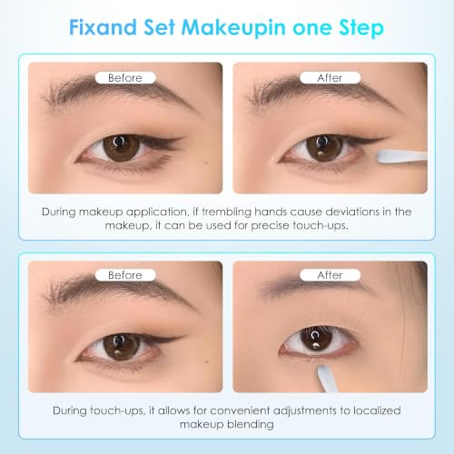 Liquid Makeup Remover Swabs for Waterproof Eye & Lip Makeup - 50 Pack