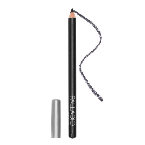 Palladio Wooden Eyeliner Pencil - Easy Application, Long-Lasting Rich Pigment, Black