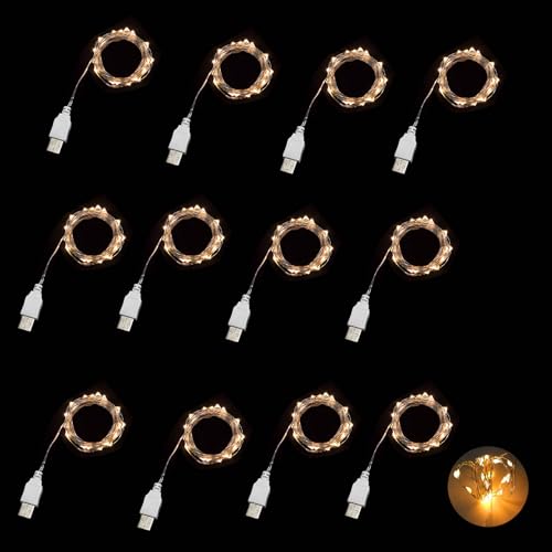 USB Powered Fairy String Lights 2m 20 LEDs Warm Light for Desk Office Christmas Party Decoration - Variation of THIS listing 12