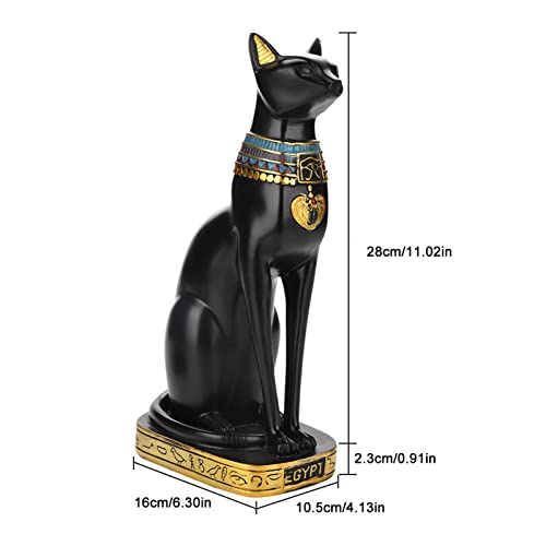Egyptian Bastet Cat Goddess Statue Sculpture - Medium A5-YX260840