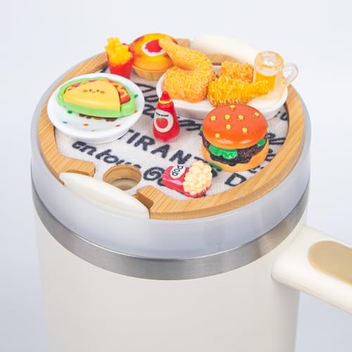 Food & Drink Charms for Stanley Cups 30oz - Fast Food Yellow Variation