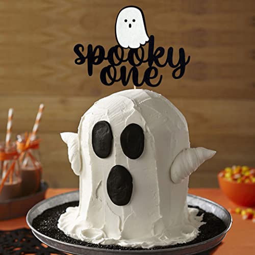 Halloween Cake Topper Spooky Ghost Party Decoration - 5.8 Inch