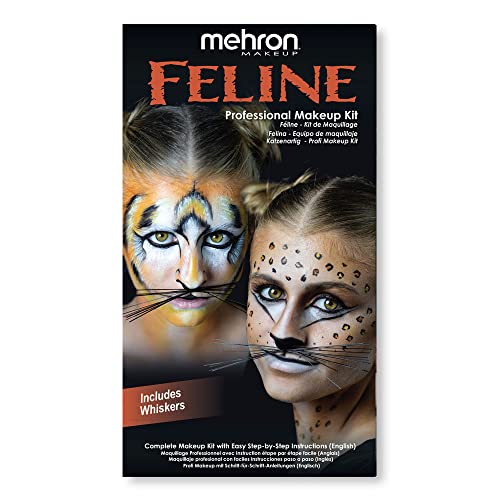 Mehron Makeup Professional Cat Character Kit - Animal Variation