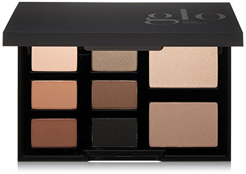 Glo Skin Beauty Elemental Eye Shadow Palette - Matte & Metallic, 8 Shades, Eye Makeup
