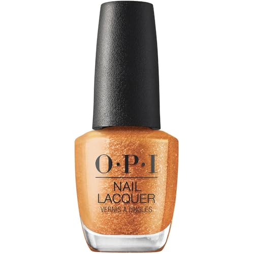 Glitter Nail Polish - Bright Orange Glitter | Long-lasting, Chip-resistant, 7-day Wear