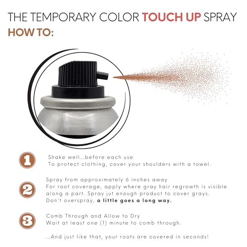 Watercolors Color Root Concealer - Blonde Temporary Hair Touch Up Spray